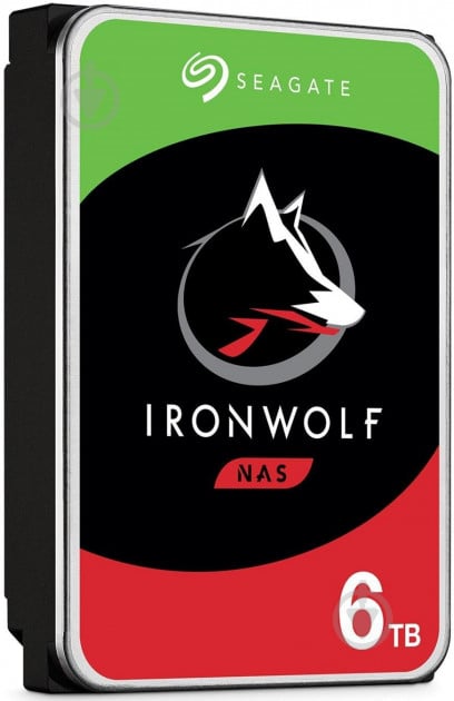 Жесткий диск Seagate IronWolf Pro 6 ТБ 3,5" SATA III (ST6000VN001) silver - фото 2