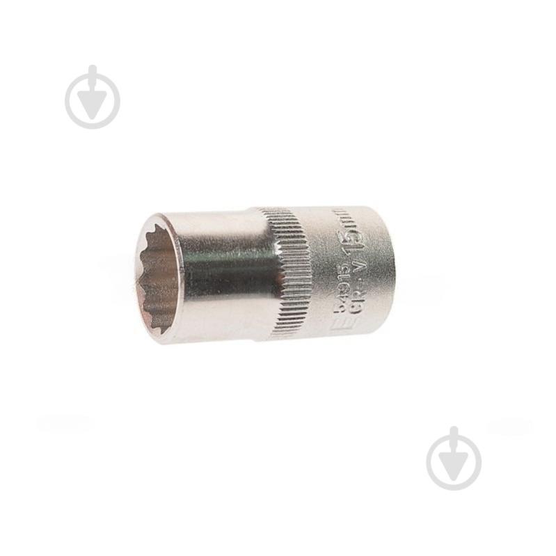 Головка 15 мм 1/2''12 г Forsage 1 шт. F-54915 - фото 1 Головка 15 мм 1/2''12 г Forsage 1 шт. F-54915 - фото 1