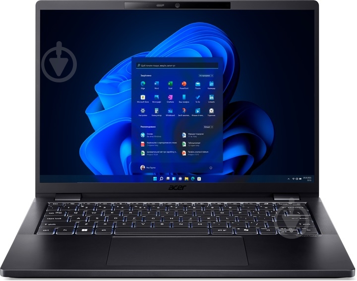 Ноутбук Acer TravelMate TMP614-73 14" (NX.B5WEU.004) galaxy black - фото 1 Ноутбук Acer TravelMate TMP614-73 14" (NX.B5WEU.004) galaxy black - фото 1