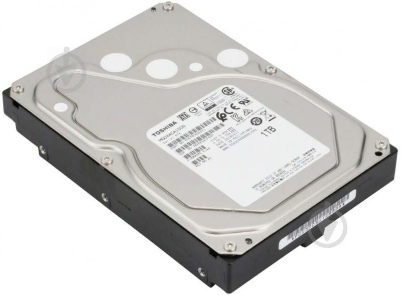 Жорсткий диск TOSHIBA 1 ТБ 3,5" SATA III (MG04ACA100N) silver - фото 3