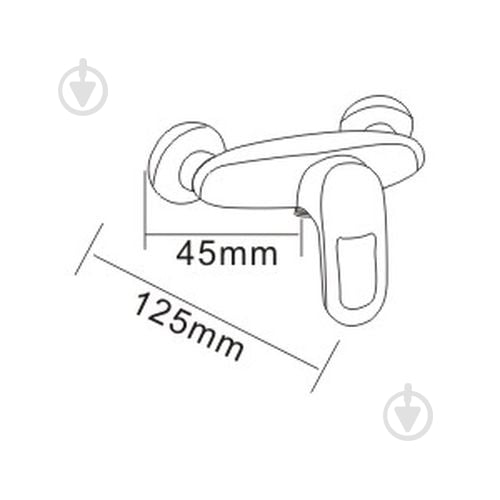Смеситель для душа RJ Atlant RBZ002-5 - фото 2