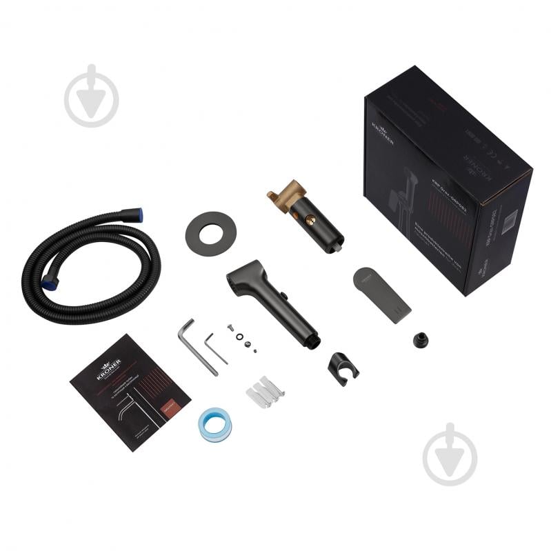 Гігієнічний душ Kroner прихованого монтажу KRP Graz - GRP082 - фото 8 Гігієнічний душ Kroner прихованого монтажу KRP Graz - GRP082 - фото 8