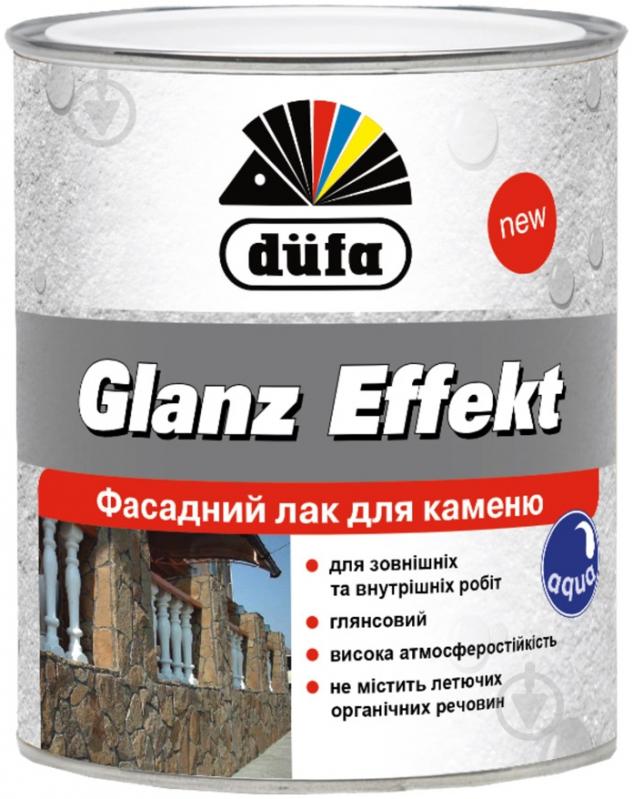 Лак фасадний для каменю Glanz Effekt Dufa глянець 10 л - фото 1