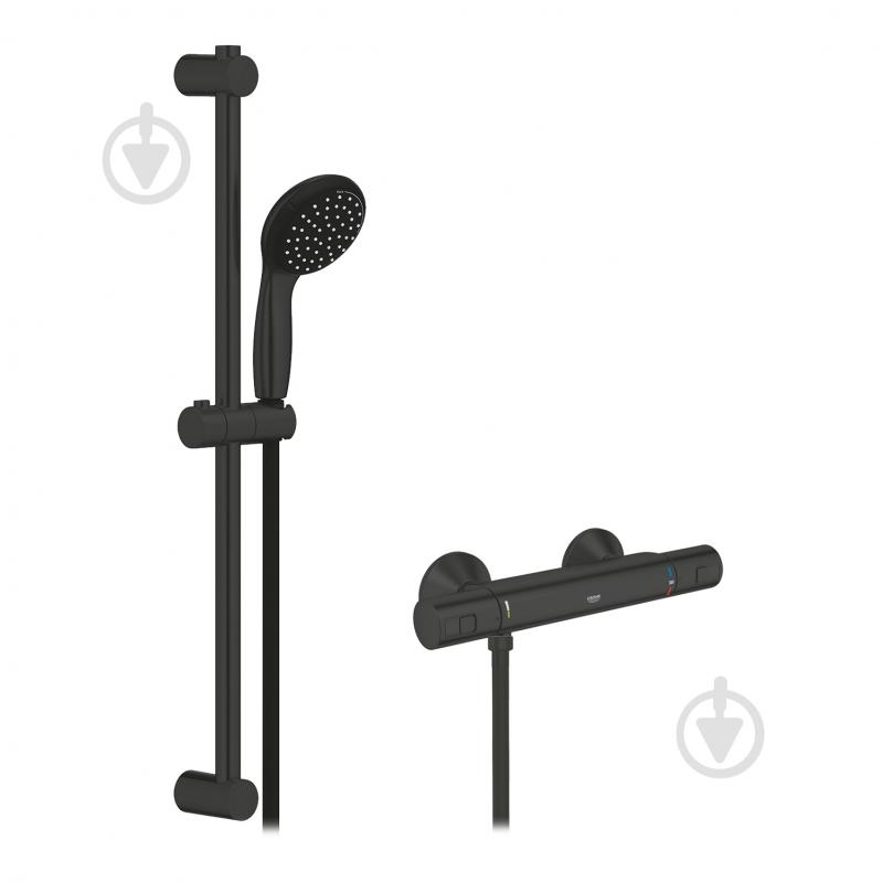 Смеситель для душа Grohe QuickFix Start Black UA303908T1 - фото 1