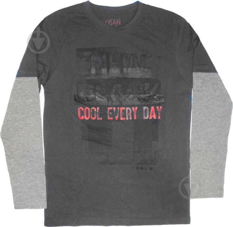 Футболка для мальчика LOSAN р.164 гранит 1346 - фото 1