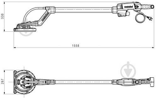 Шлифмашина полировальная Metabo LSV 5-225 600103000 - фото 2