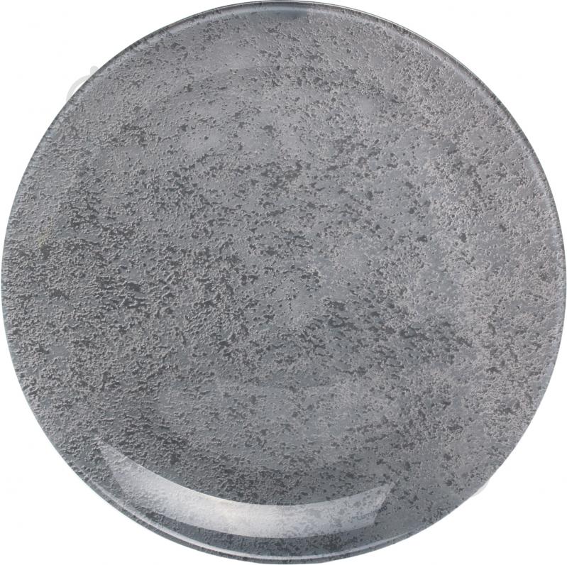 Тарелка десертная Luminarc Stony Grey 20,5 см - фото 1 Тарелка десертная Luminarc Stony Grey 20,5 см - фото 1