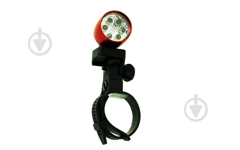 Світлодіодний ліхтарик GOODBIKE 6 LED ANT червоний 92316R-IS - фото 1