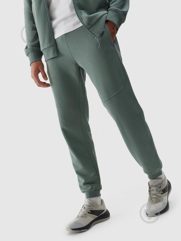 Штани 4F TROUSERS CAS M645 4FWSS24TTROM645-43S р. M зелений - фото 2