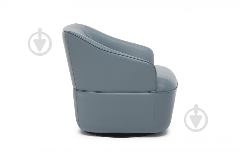 Крісло Natuzzi Editions Damen С219 790х830мм синій - фото 3
