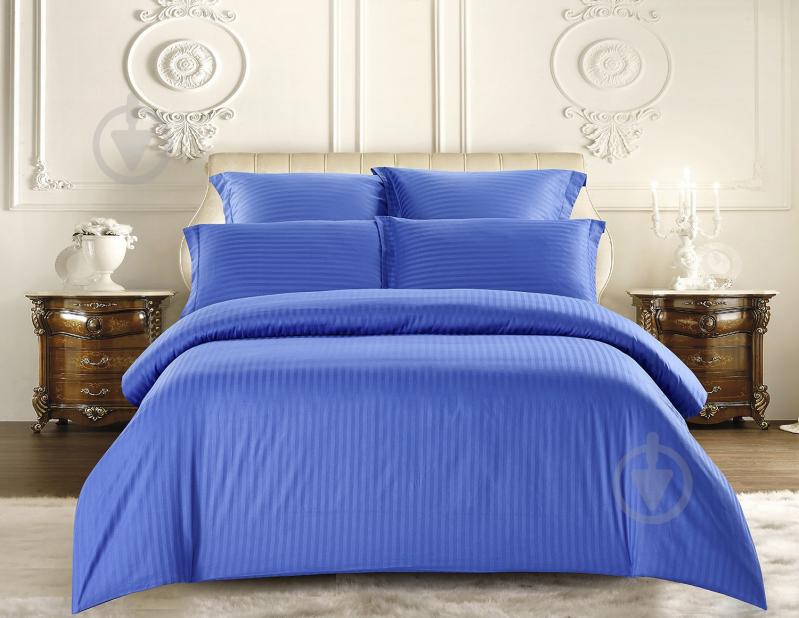 Комплект постельного белья 1,5 голубой Simi - фото 1 Комплект постельного белья 1,5 голубой Simi - фото 1