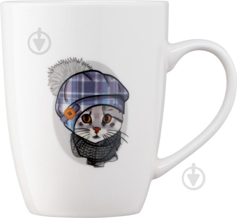 Чашка ARDESTO AR3463 Cute cat 320 мл фарфор - фото 2