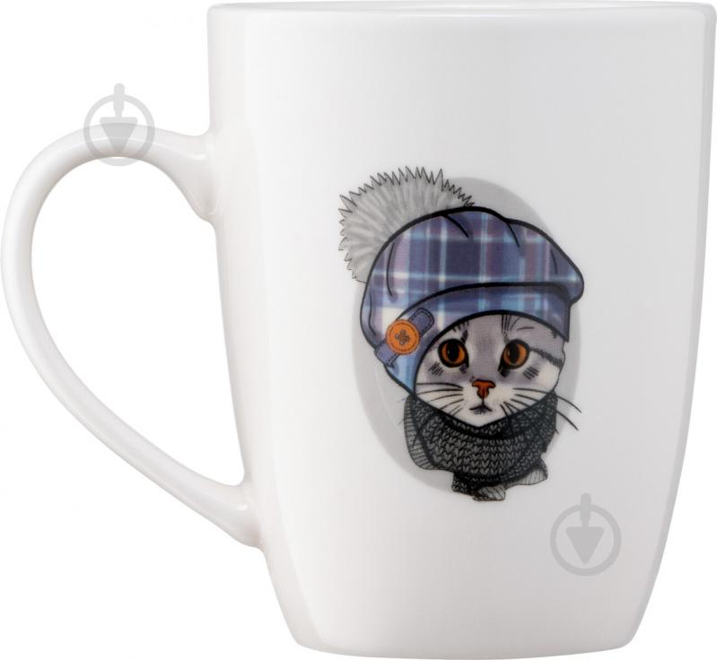 Чашка ARDESTO AR3463 Cute cat 320 мл фарфор - фото 3