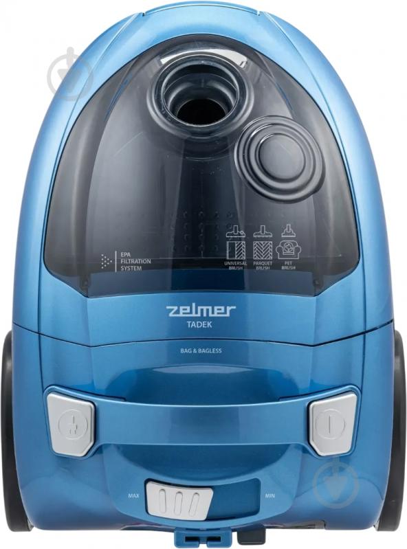 Пылесос Zelmer ZVC032P Radek (81607025P) blue - фото 8