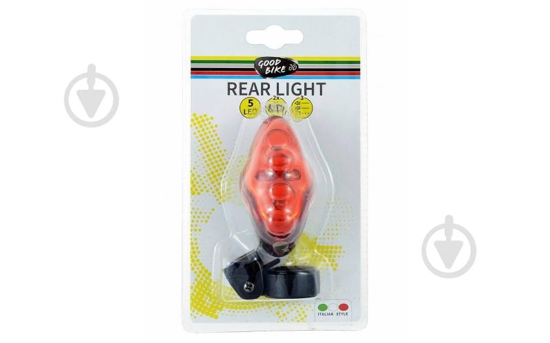 Світлодіодний ліхтарик GOODBIKE 5 LED MAYBUG 3 режими 88317-IS - фото 2