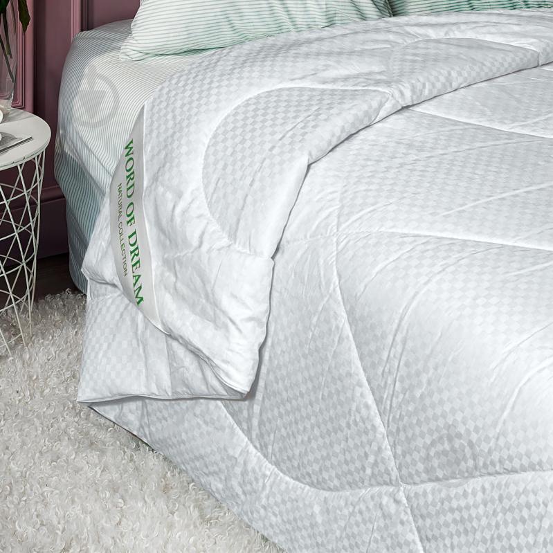 Ковдра Капок 200x220 см Word of Dream білий матовий - фото 1 Ковдра Капок 200x220 см Word of Dream білий матовий - фото 1