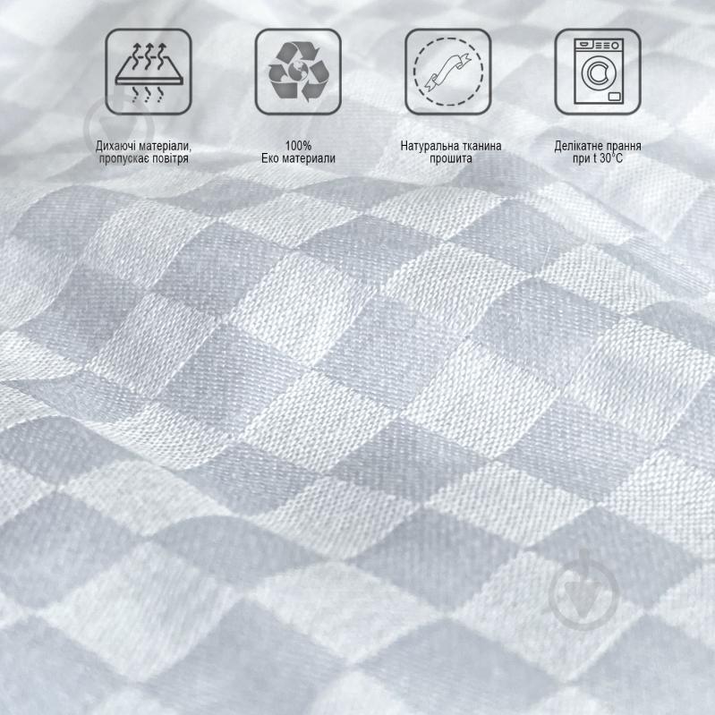 Ковдра Капок 200x220 см Word of Dream білий матовий - фото 2 Ковдра Капок 200x220 см Word of Dream білий матовий - фото 2