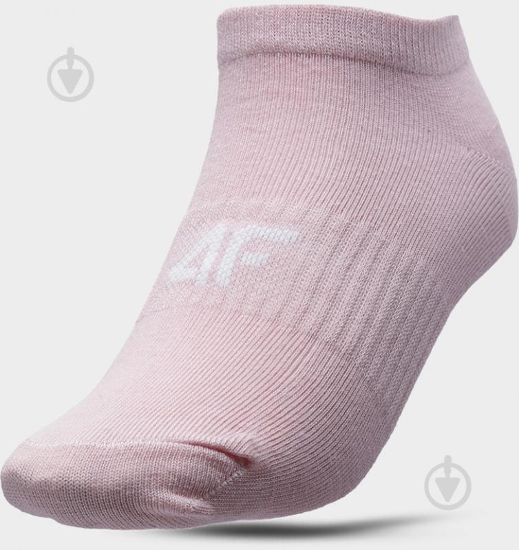 Носки 4F SOCKS CAS F161 (5PACK) 4FJSS23USOCF161-56S р.36-38 розовый 5 пар шт. - фото 1