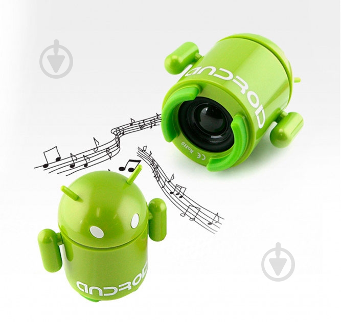 Акустическая система EvroMedia Android_Boy ID-710 1.0 green (12711) - фото 4