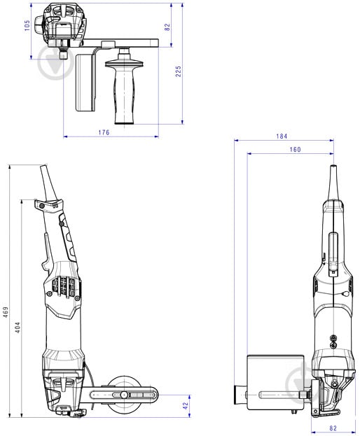 Полірувальна машина Metabo SE 17-200 RT 602259000 - фото 3