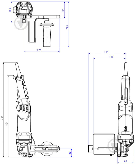 Полірувальна машина Metabo SE 17-200 RT Set 602259500 - фото 2