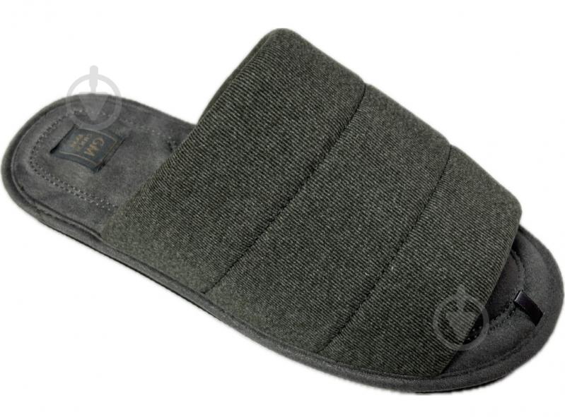 Тапки домашние Gemelli Дижон 2 р.43 серый - фото 1 Тапки домашние Gemelli Дижон 2 р.43 серый - фото 1