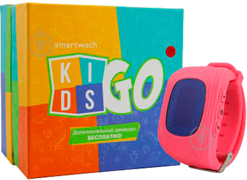 Смарт-часы Ergo GPS Tracker Kid`s K010 pink (GPSK010P) - фото 4