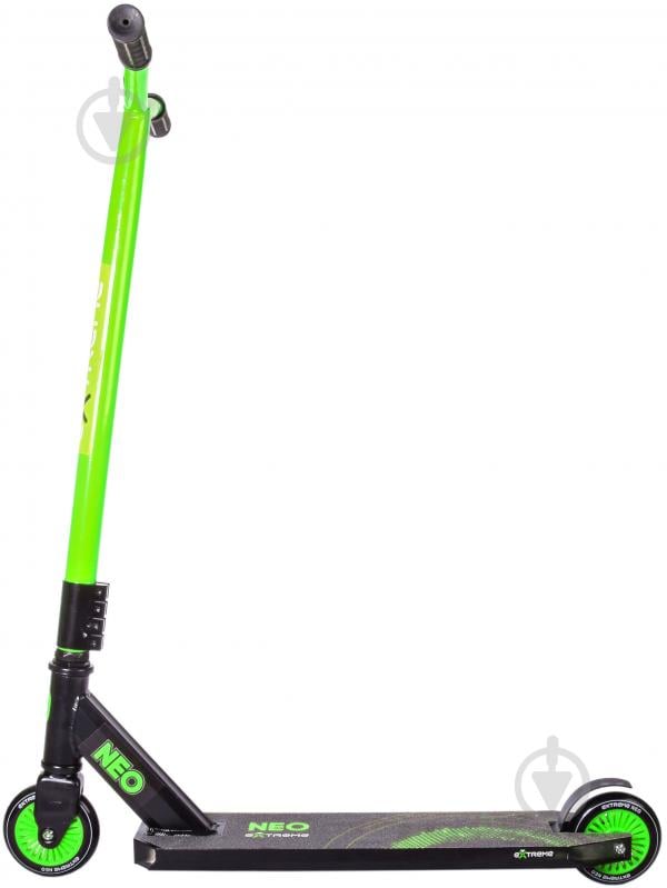 Самокат Extreme Motion трюковый зеленый TR210001 GREEN - фото 3