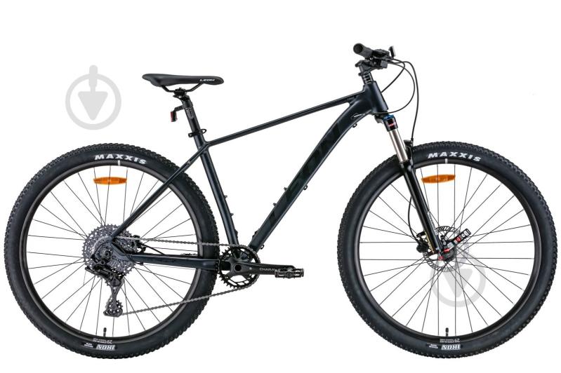 Велосипед Leon 29" 19"(48 см) TN-50 AM Hydraulic lock out HDD OPS-LN-29-133 серый с черным - фото 1
