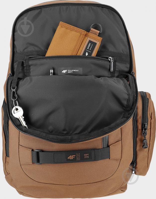 Рюкзак 4F BACKPACK U078 4FSS23ABACU078-82S 27 л коричневый - фото 8 Рюкзак 4F BACKPACK U078 4FSS23ABACU078-82S 27 л коричневый - фото 8