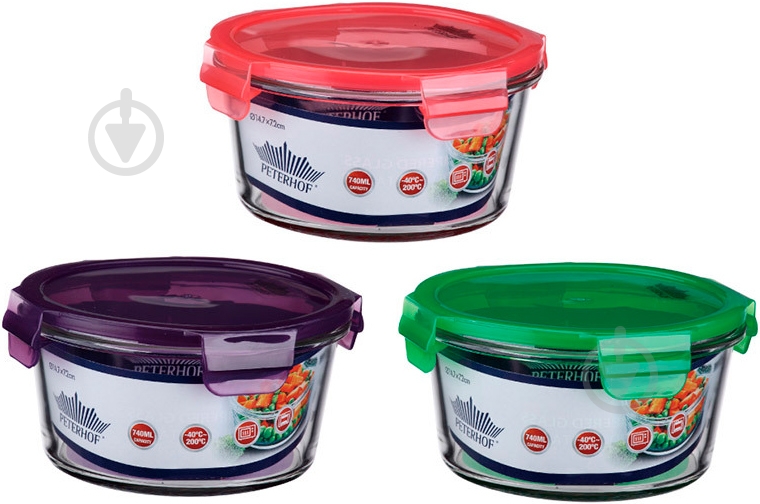 Контейнер Peterhof 875 мл PH-10087-GR - фото 2