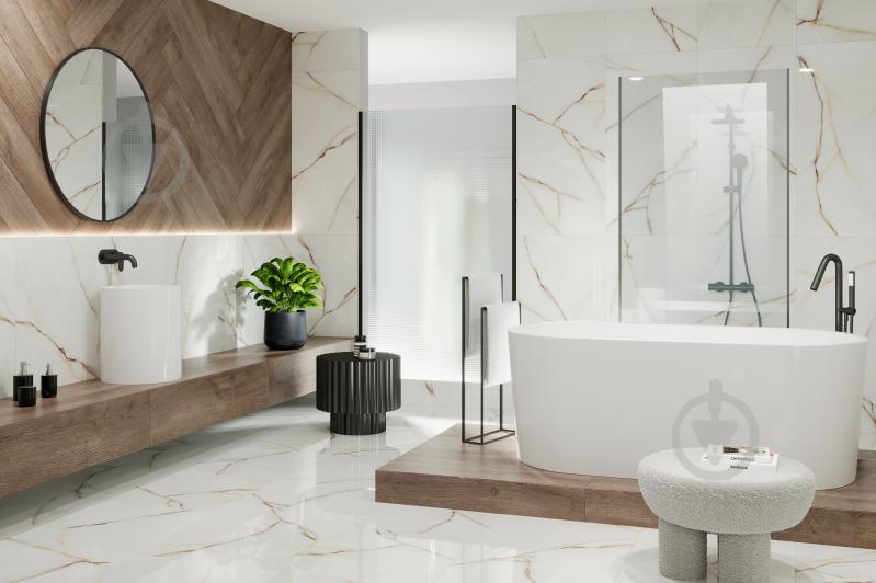 Плитка Allore Group Cristalina White F P R Somat 60х60 см - фото 25