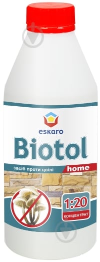 Средство противогрибковое концентрат 1:20 Biotol Home Eskaro 0,33 л - фото 1