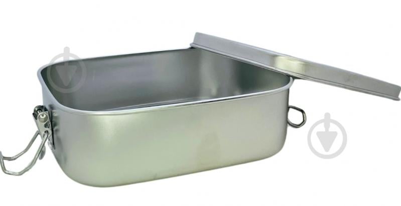 Контейнер для хранения Eurogold Steel Rectangular 900 мл - фото 1