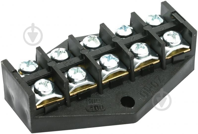 Колодка клеммная Simet ZPT 5х10,0 кв.мм черный - фото 1 Колодка клеммная Simet ZPT 5х10,0 кв.мм черный - фото 1