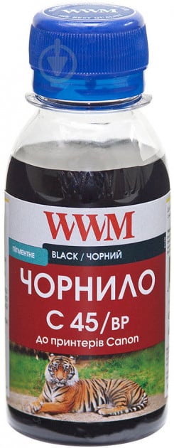 Чорнило WWM CANON PG-440/PG-445/PGI-450BK Black (C45/BP-2) чорний - фото 1