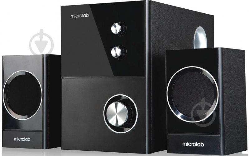Акустическая система Microlab M-223 2.1 black - фото 3