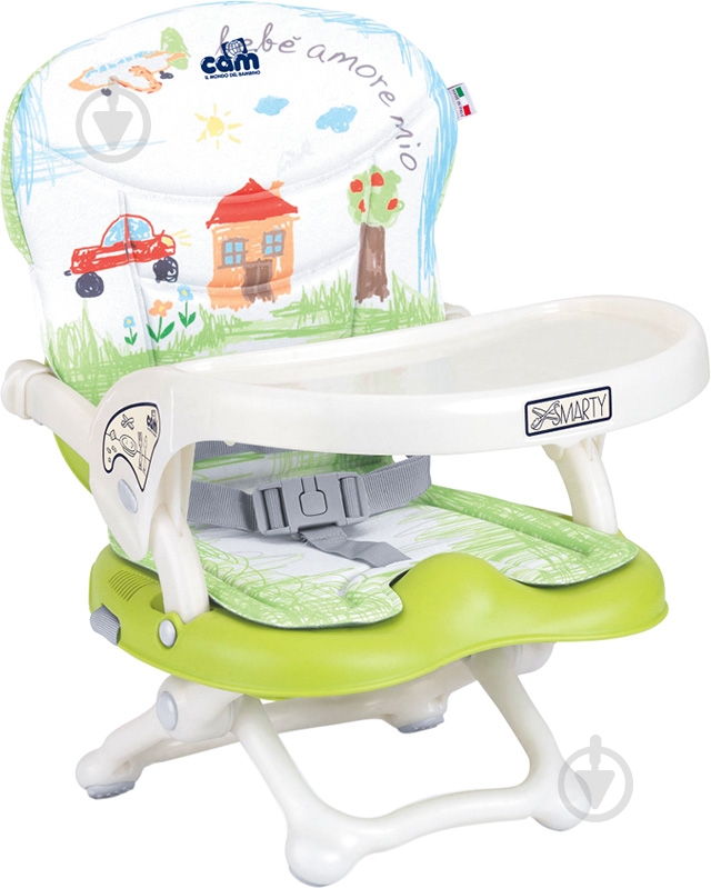 Стільчик для годування Cam Smarty Pop S333-C222/C222 мульті - фото 1