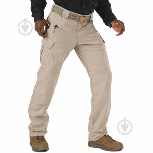 Брюки 5.11 Tactical Stryke w / Flex-Tac [055] Khaki W30/L36 - фото 1