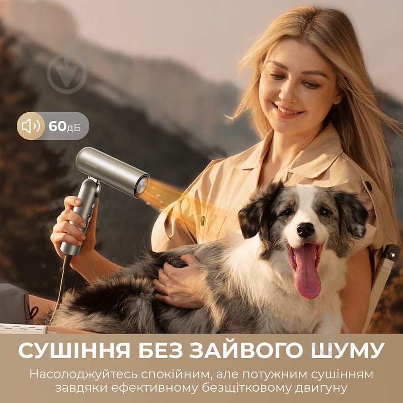 Фен-стайлер Deerma Pocket Pro 3in1 Grey - фото 8