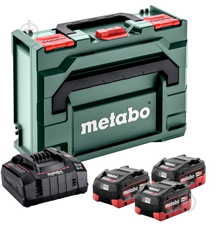 Зарядное устройство + аккумулятор Metabo LI-HD + ASC 30 – 36 В 685069000 - фото 1