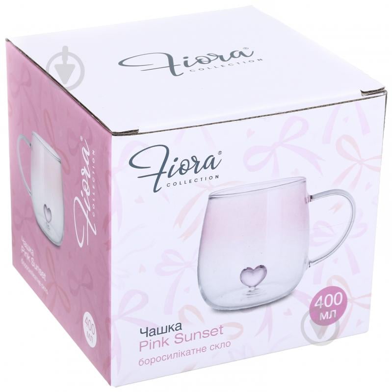 Чашка Fiora Pink Sunset 400 мл - фото 3