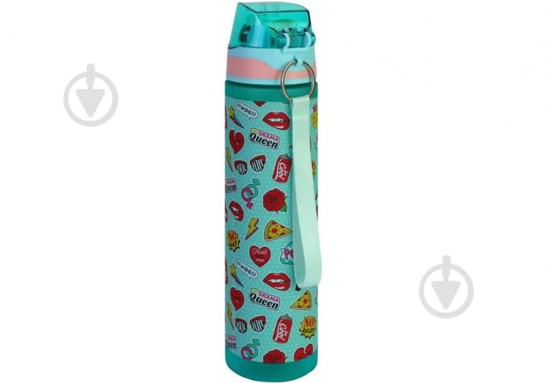 Пляшечка Cool For School Queen Teen 750 мл блакитна CF61314 - фото 3