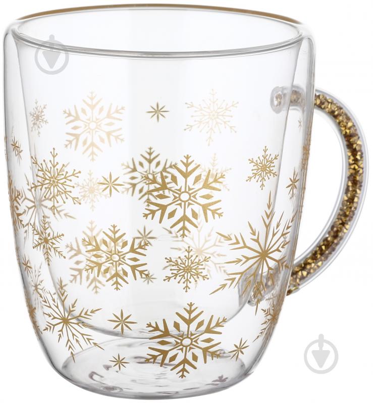 Чашка Fiora Snowflakes 350 мл - фото 2