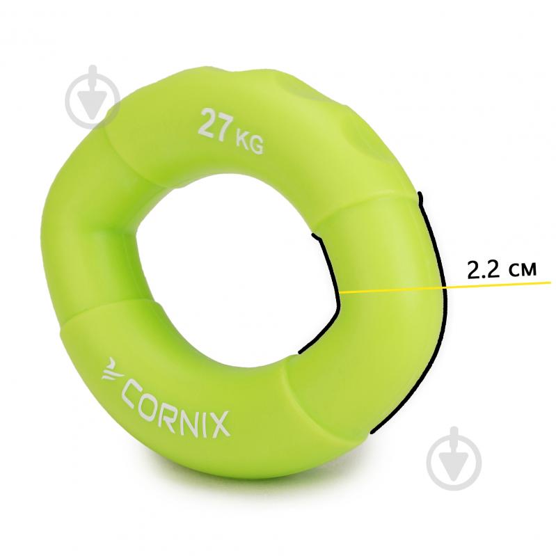 Эспандер кистевой Cornix 27 кг зеленый XR-0075 - фото 6 Эспандер кистевой Cornix 27 кг зеленый XR-0075 - фото 6