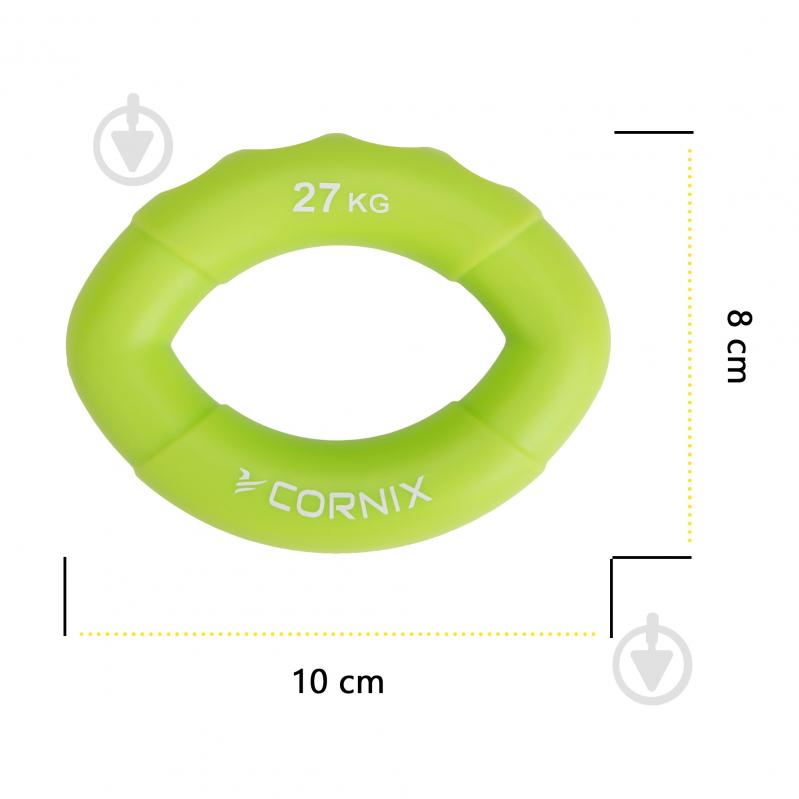 Эспандер кистевой Cornix 27 кг зеленый XR-0075 - фото 7 Эспандер кистевой Cornix 27 кг зеленый XR-0075 - фото 7