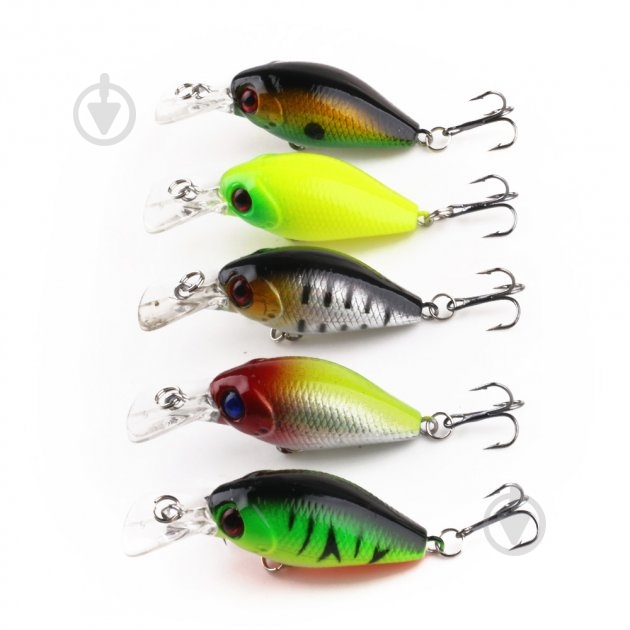 Воблер Fox Piker Kit 35 мм multicolor 5 шт. - фото 1 Воблер Fox Piker Kit 35 мм multicolor 5 шт. - фото 1