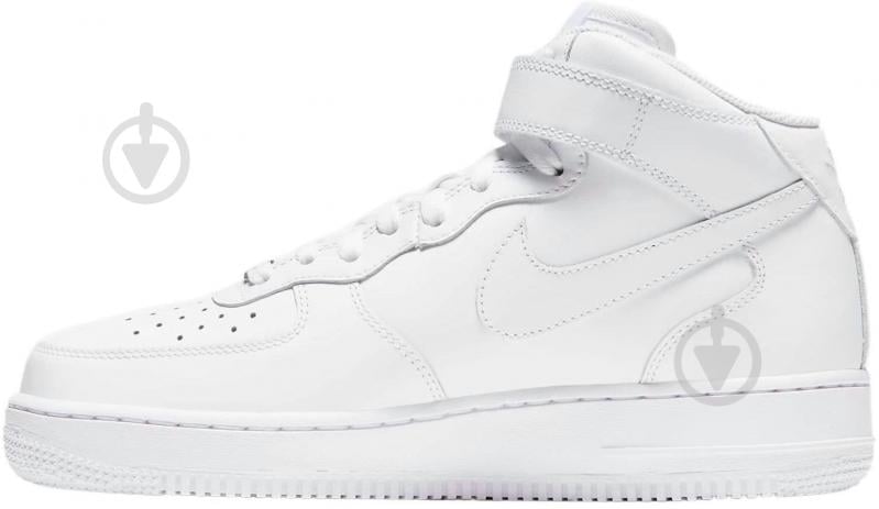 Кроссовки жіночі демісезонні Nike AIR FORCE 1 '07 MID DD9625-100 р.36,5 белые - фото 2