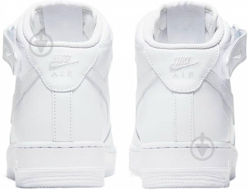 Кроссовки жіночі демісезонні Nike AIR FORCE 1 '07 MID DD9625-100 р.36,5 белые - фото 4