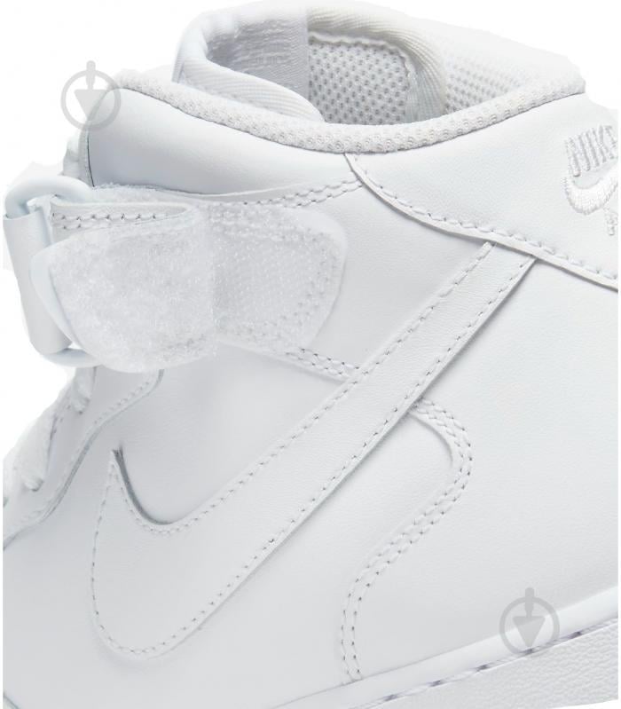 Кроссовки жіночі демісезонні Nike AIR FORCE 1 '07 MID DD9625-100 р.36,5 белые - фото 9